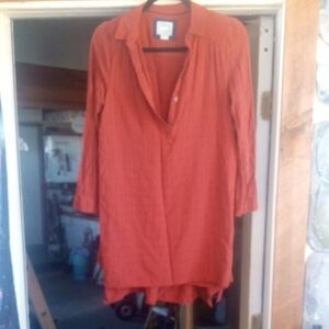 Maeve Rust Tunic Top